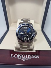 Longines hydroconquest blue for sale  WISHAW