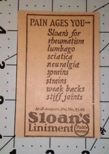 Vintage ephemera sloan for sale  Patterson