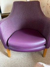 purple armchair for sale purple armchair for sale CROYDON