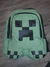 Mochila MINECRAFT Creeper 18" com pés, acolchoada MULTI BOLSO compartimento para laptop comprar usado  Enviando para Brazil