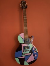 Hand painted epiphone d'occasion  Expédié en Belgium