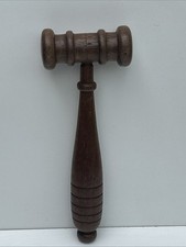 Wooden gavel auctioneers for sale  LONDON