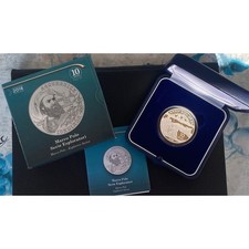 10 EURO 2018 MARCO POLO PROOF ARGENTO SILVER UNC SOLI 5000 ESEMPLARI comprar usado  Enviando para Brazil