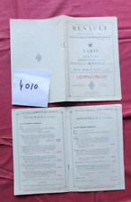 4010 renault catalogue d'occasion  Caderousse