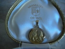 Medaille jaune 18k d'occasion  France