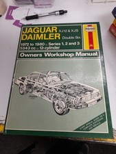 Haynes manual jaguar for sale  KEIGHLEY