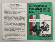 Tessera alleanz anazionale usato  Morra de Sanctis
