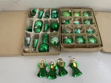 Vintage glass christmas for sale  MELTON MOWBRAY