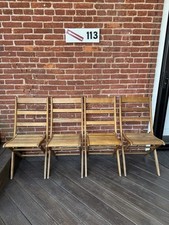 4 wood folding chairs for sale 4 wood folding chairs for sale Lititz
