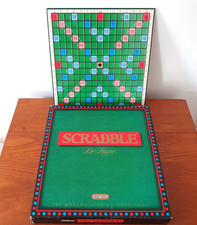 Scrabble deluxe board for sale  GUILDFORD