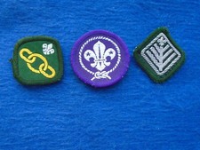 Scouting embroidered badges for sale  TIVERTON