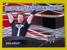 Cartão comercial Sheamus WWE Topps Classic 2011 Superstar Swatches relíquia luta livre comprar usado  Enviando para Brazil