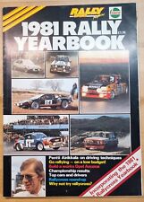 1981 rally yearbook for sale  ORPINGTON