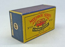 Moko Lesney Matchbox Toys MB69a Commer "Nestle's" Van ORIGINAL Vazia Tipo Caixa, usado comprar usado  Enviando para Brazil