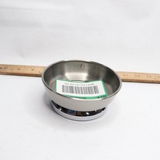 Saboneteira redonda ID acabamento dividido escovado/cromo 23059CC comprar usado  Enviando para Brazil