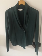 bottle green cardigan for sale  ANNAN