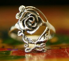 Rosen schmuck blumenring gebraucht kaufen  Dinslaken