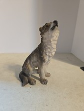 Howling wolf figurine for sale  Carroll