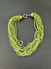 Collana peridoto vintage usato  Brescia