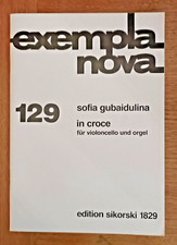 Sofia gubaïdulina croce d'occasion  Sauzet