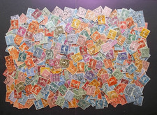 Gros lot timbres d'occasion  Saint-Germain-du-Puy