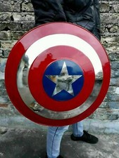 Escudo Vingador Capitão América Escudo de Guerra de Batalha 24 Polegadas Melhor Presente comprar usado  Enviando para Brazil