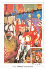 Cartolina maximum giostra usato  Milano