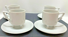 Demitasse legged white for sale  Hinckley