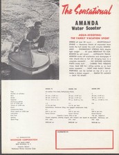 Amanda water scooter d'occasion  Expédié en Belgium