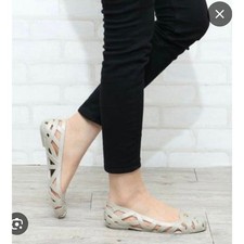 Sapatilhas Melissa + Jason Wu Jean VII prata geléia tamanho 5, usado comprar usado  Enviando para Brazil