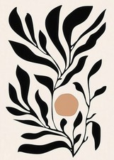 Plakat 50x70cm Kwietnik  Minimalistyczny , Wnętrza Styl Skandynawski, Boho na sprzedaż  PL