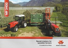 Folheto para trator agrícola - Massey Ferguson - MF 3425 3435 3445 3455 - 2003 (F8554), usado comprar usado  Enviando para Brazil