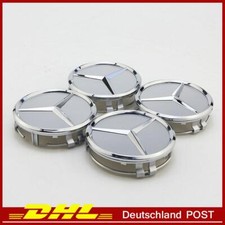4x75mm silber radnabenkappen gebraucht kaufen  Deutschland