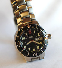 Usado, Early Victorinox Swiss Army Diver mostrador trítio Dbl data janela relógio automático comprar usado  Enviando para Brazil