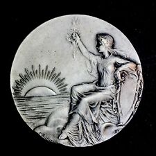 Medaille bronze argenté d'occasion  Nantes-