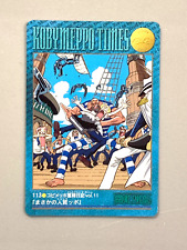 Cartão de aventura visual "Koby Meppo Times" One Piece Bandai (#113) comprar usado  Enviando para Brazil
