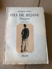 Jacques porel. fils d'occasion  Ruffec