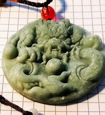 Jade drachen amulett gebraucht kaufen  Deutschland