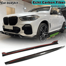 Echt Carbon Seitenschweller Ansätze Schwert Side Skirts für BMW X5 G05 M-Paket , usado comprar usado  Enviando para Brazil