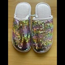 Women sequin slippers for sale  OSWESTRY