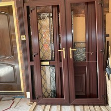 Brown upvc french for sale  NOTTINGHAM