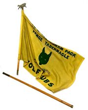 Antique flag wolf for sale  PETERBOROUGH