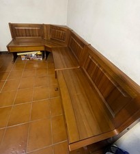 Cassapanca angolare legno usato  Santorso
