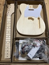 Kit de guitarra elétrica faça você mesmo Telecaster começar a terminar Leo Jaymz comprar usado  Enviando para Brazil