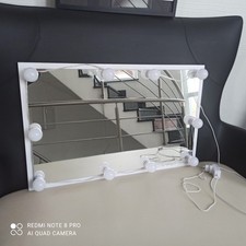 Großer schminkspiegel led gebraucht kaufen  Habichtswald