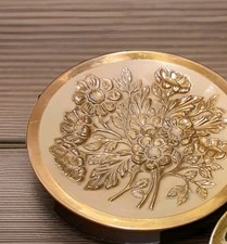 Set embossed brass for sale  Pittston