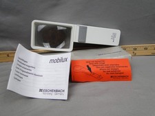 Usado, Lupa de mão vintage 3,5X 10D 250 Eschenbach iluminada bolso retangular comprar usado Usado, Lupa de mão vintage 3,5X 10D 250 Eschenbach iluminada bolso retangular comprar usado  Enviando para Brazil