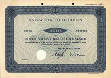 Salzwerk heilbronn 1961 gebraucht kaufen  Bayreuth