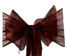 Organza chair sashes for sale  Bourbonnais
