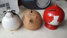 Salvadanaio terracotta ceramic usato  Recanati